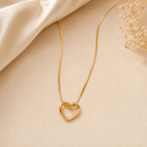 Timeless Heart Charm Necklace
