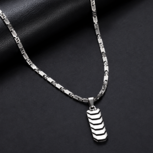 Urban Steel Pendant Necklace